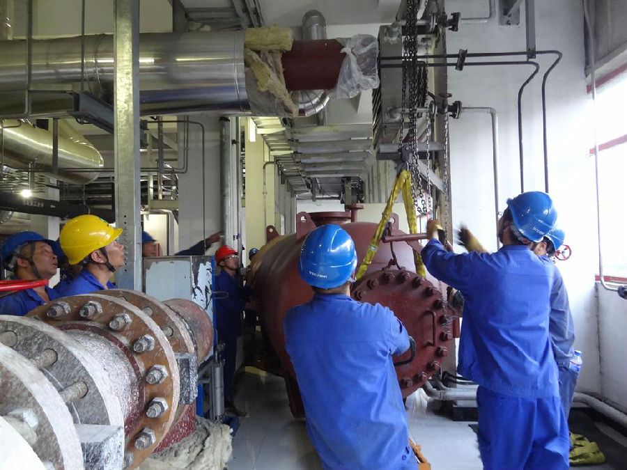 除鐵過濾器就位圖